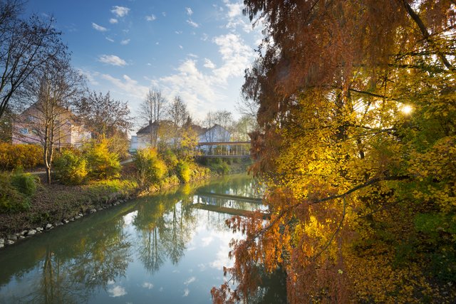 Herbstliches Raabufer: So friedlich war sie nicht immer.