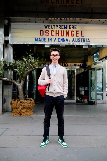 Alex Lazarov feierte im Gartenbaukino Filmpremiere.