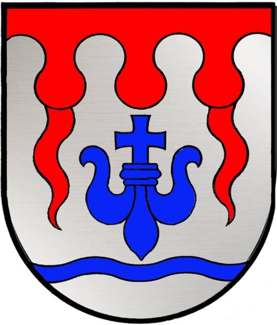 Durch die Gemeindestrukturreform wurden alte Wappen ungültig. Dies ist das neue der Gemeinde Irdning-Donnersbachtal.