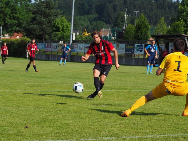 Thomas Kollmann jubelte am Wochenende gleich vier Mal. | Foto: SV Pircha