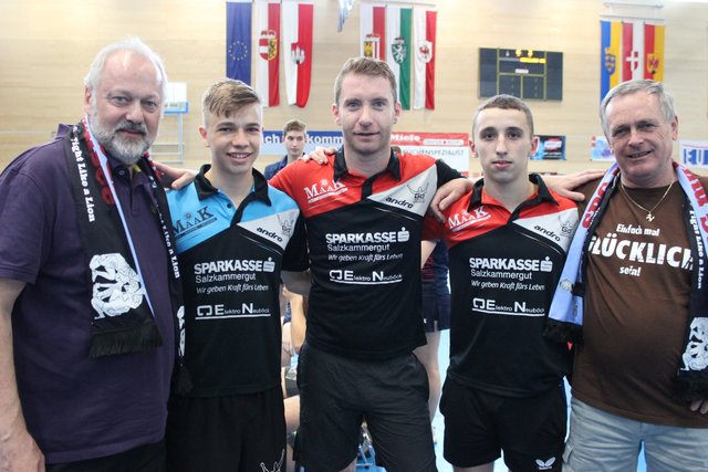 Das Team der SPG muki Ebensee beim Aufstiegsmatch gegen Biesenfeld.