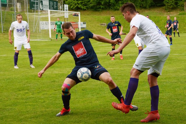 Der SV Haslach musste sich geschlagen geben.