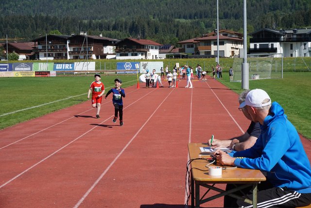 Beim 40m-Sprint geht es um Zehntel-Sekunden