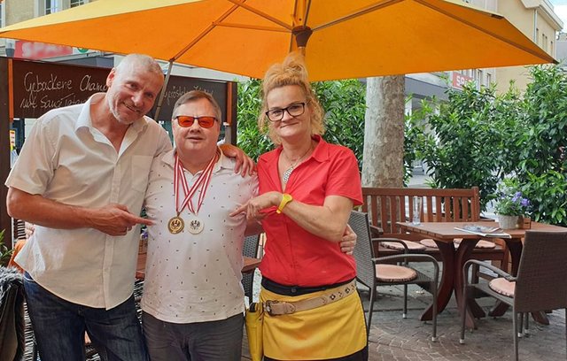 Ludwig Schneider, Kurti Martinschitz und Sylke Schneider