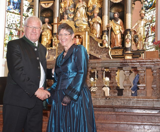  Obfrau  Judith Eidenhammer u BM Karl Feuthuber  | Foto: Foto August Schwertl
