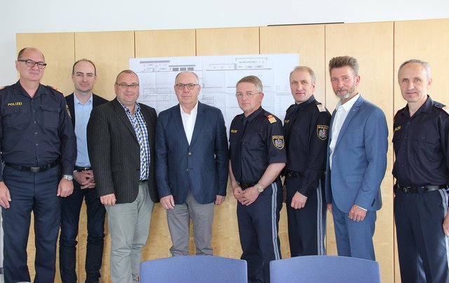 Von links: Klaus Scherleitner, Ulrich Gutenthaler, Herbert Brandstötter, Wolfgang Gutenthaler, Johann Kasinger, Florian Rechberger, Gerald Koller und Wolfgang Harant.