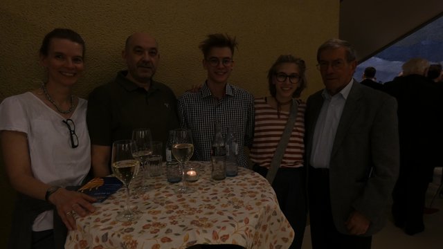 Familie Source sind zum wiederholten Male beim Konzert des Mödlinger Symphonie Orchesters
