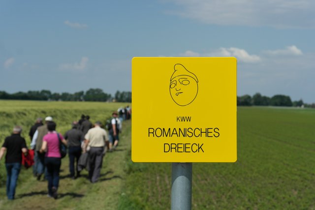 Der Wanderweg „Romanisches Dreieck" ist 10,5 Kilometer lang.