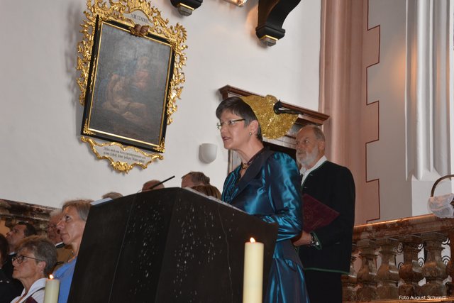 Judith Eidenhammer Obfrau der Goldhauben Mondsee  | Foto: Foto August Schwertl