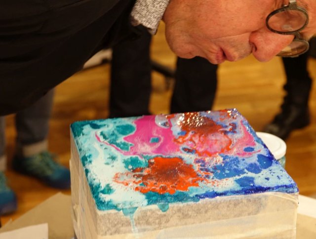 Gerhard Knolmayer bei behutsamer Beeinflussung der Parteienlandschaft  | Foto: Maria Santner