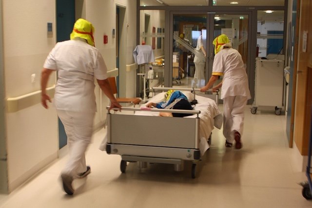 Auch das Pflegepersonal half in der Gailtal-Klinik mit | Foto: BFKdo Hermagor / Jost / Kandolf