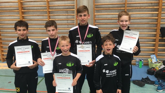 Erfolgreiche Meisterschaften und viele Medaillen gab es für die jungen Brave Hearts.