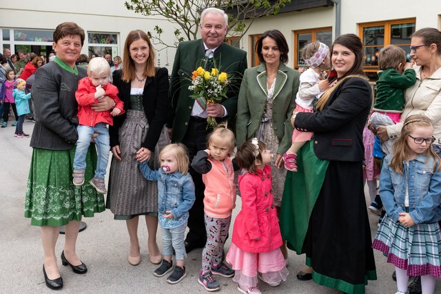 Hermann Schützenhöfer zeigte sich bei der Eröffnung begeistert.