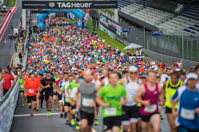 Rund 2.000 Läufer werden am Red Bull Ring erwartet.