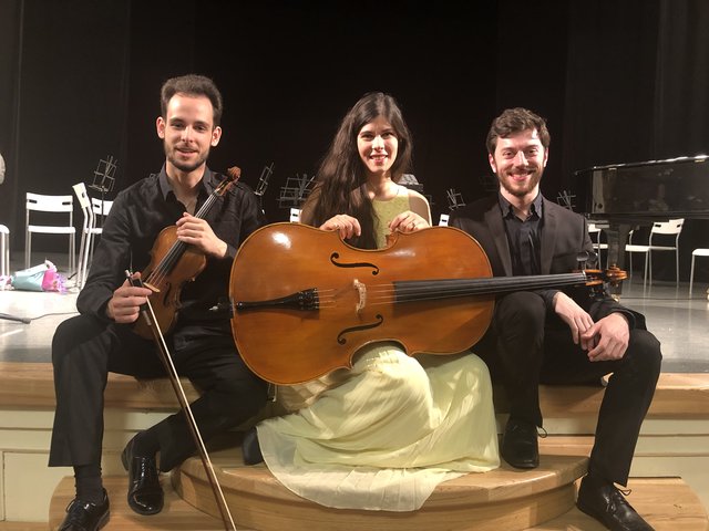 Yevgeny Chepovetsky, Carola Krebs und Philipp Scheucher verzauberten das russische Publikum.
