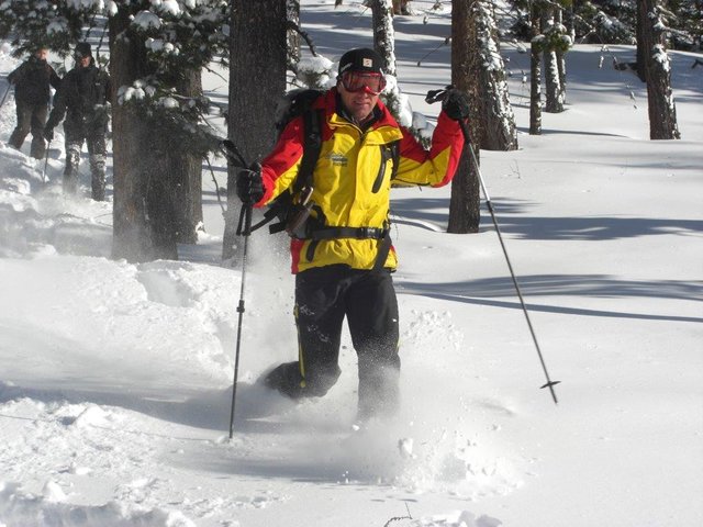 Derzeit ist auch Schneeschuhwandern möglich.