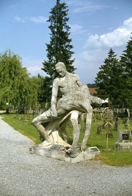 Ein Foto von 1953, Soldatenfriedhof Amras