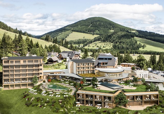 Mehr als acht Millionen Euro wurden in die Erweiterung des Almwellness Hotels Pierer auf der Teichalm investiert.