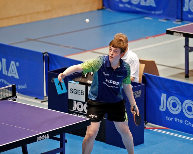 Aufschlag Andre Kases | Foto: Christian Binder