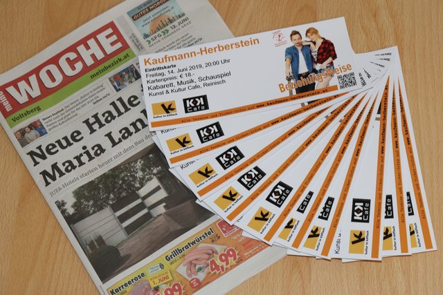 Kaufmann-Herberstein kommen am 14. Juni ins Kunst & Kultur Café nach Köflach.