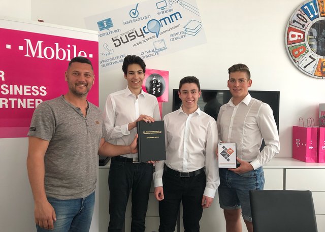 HTL Pinkafeld: Neues Warenwirtschaftssystem für Fa. busycomm - Oberwart