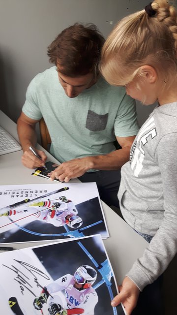 Autogramme schreiben | Foto: Hilfwerk Salzburg