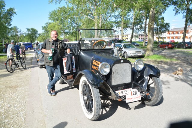 Das älteste Fahrzeug am Start: Der Dodge Brothers ist Baujahr 1917.