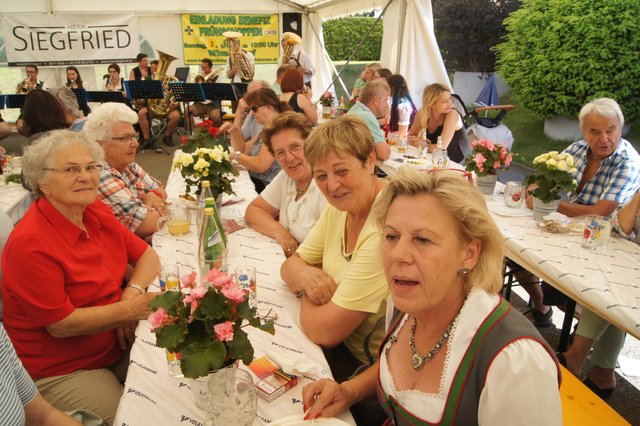 Bei ÖKB-Festen in Liebenau geht es immer gesellig zu.