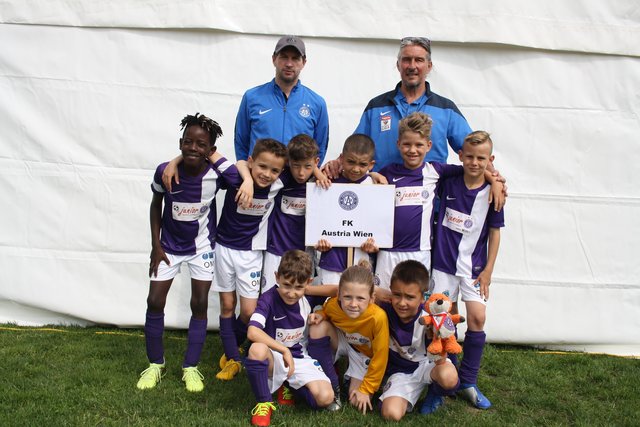 Die Verlierer des kleinen Finales FK Austria Wien