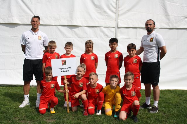 Die Zweitplatzierten des FC Flyeralarm Admira