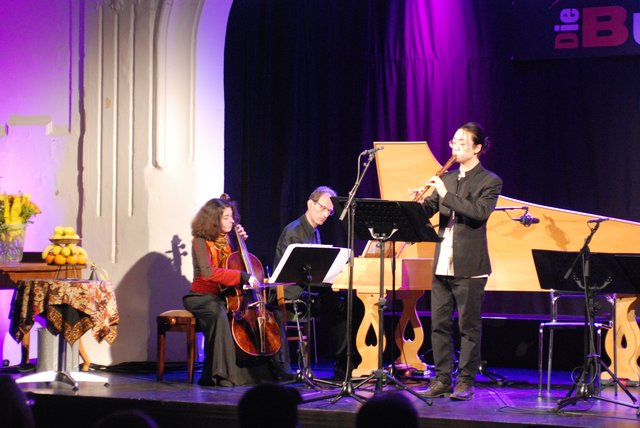 Viola Kordosova, Carsten Lorenz und Kan Zhang.