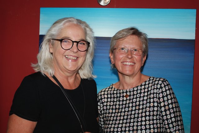 Christine Foetsch mit Karin Pemsel.