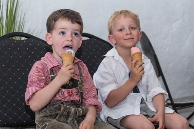 Leckeres Eis durfte bei diesem heißen Wetter nicht fehlen.  | Foto: Alfred Hofer