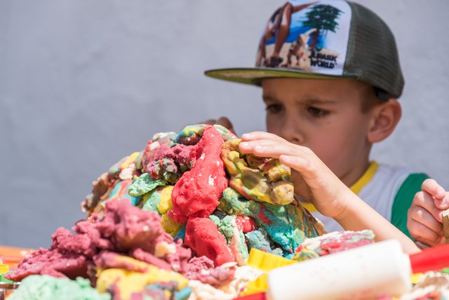 Bei den zahlreichen Spielestationen verweilten die Kinder besonders gerne. | Foto: Alfred Hofer