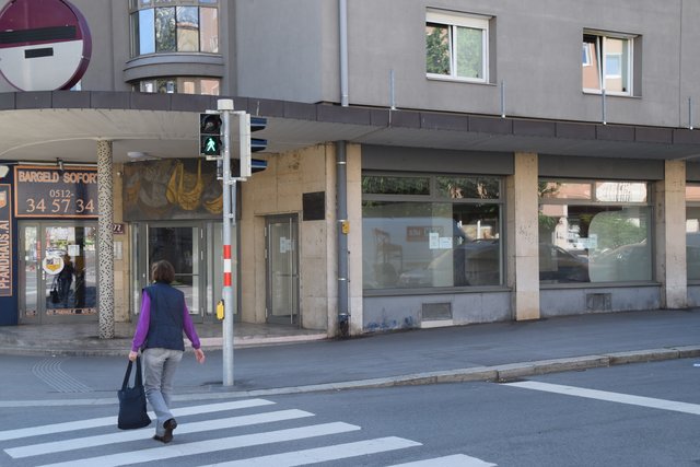 Jahrelang stand es leer – seit März gibt es zur Vermietung wieder grünes Licht für dieses Lokal in der Amraserstraße.