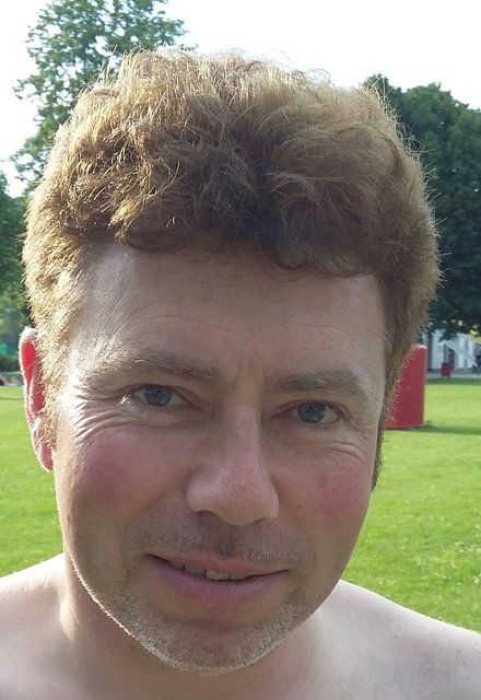 Im Kremser Freibad ist das Wasser am wärmsten und mein Sohn liebt hier die Rutsche ganz besonders. Franz Hofbauer, Karlstetten