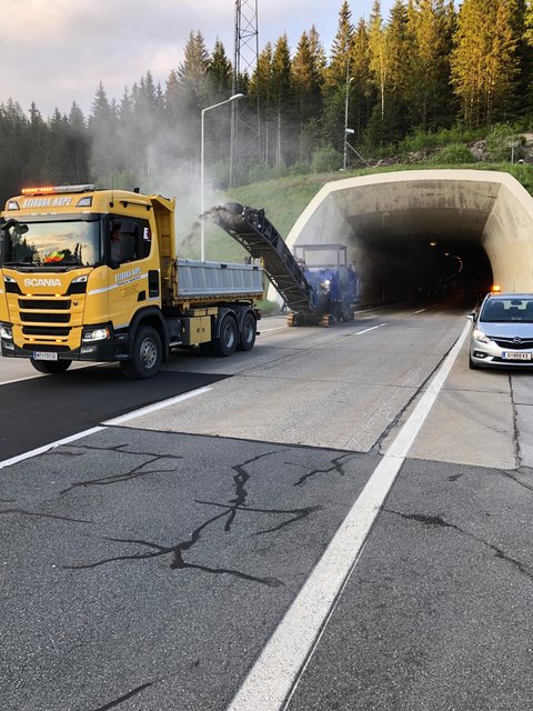 Die Arbeiten auf der A2 laufen im Packabschnitt bereits. Der Zeitplan ist sehr eng. | Foto: Asfinag