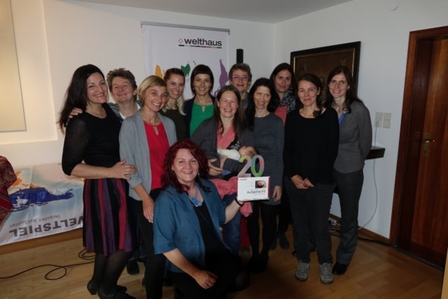 Das engagierte Team im Welthaus Innsbruck.