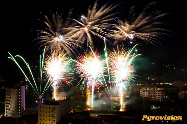 Feuerwerk in Villach. Am Kirchtag wird es dieses wohl nicht mehr geben.