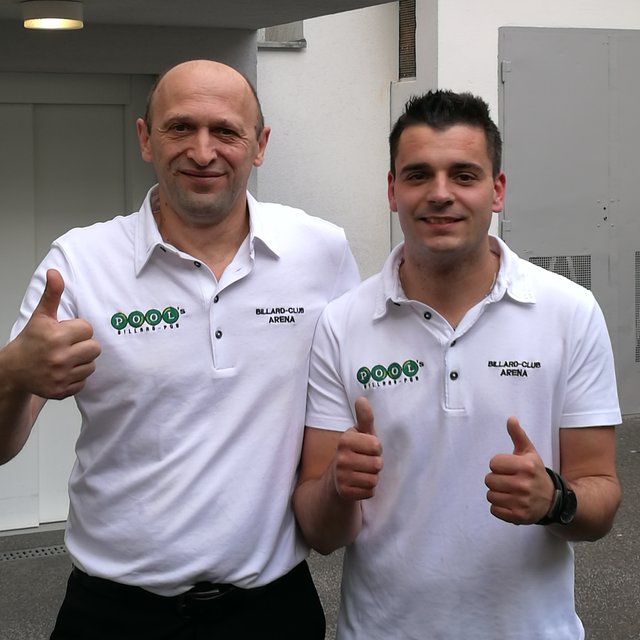 Meisterliches Duo: Hubert Schachner (l.) und Jürgen Schrittesser.