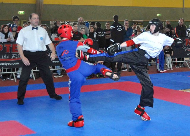 Starke Leistungen boten die Kickboxer des ATSV Lenzing bei der Staatsmeisterschaft in Schielleiten.