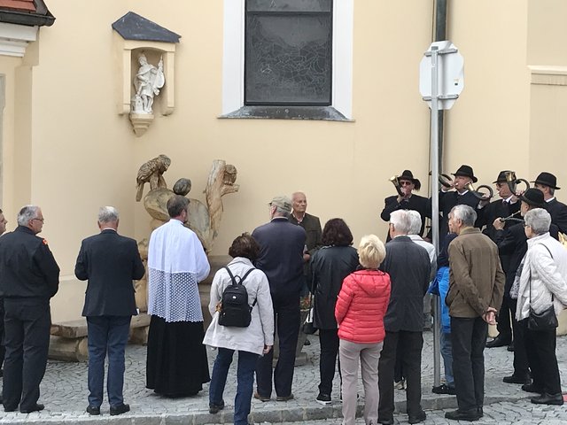 Segnung des Hl. Florian und Marterlwanderung in Weidling. | Foto: Bildungs- und Geselligkeitsverein