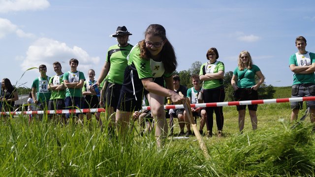 Jacqueline Karrer aus Gilgenberg bei den Damen U18
