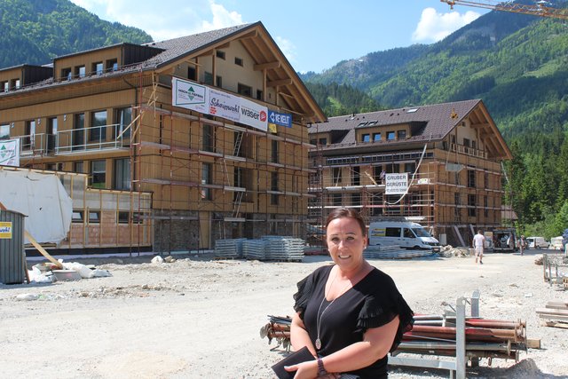 Manuela Hasni, Geschäftsführerin des Alprima Apart Hotel Hinterstoder