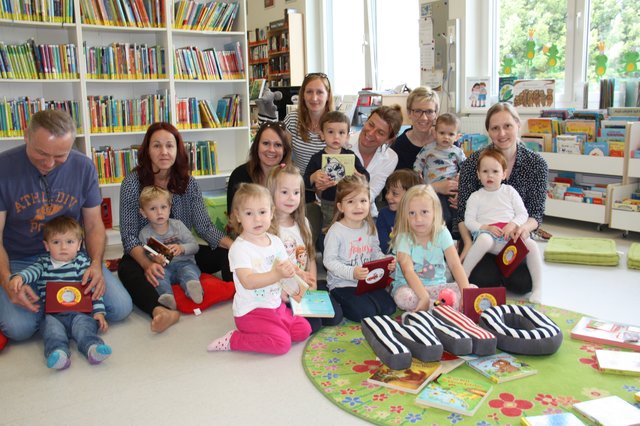 Das Abschlussfest der Buchstartgruppe MIOs Büchermäuse fand in der Bücherei Litzelsdorf statt. | Foto: Bücherei Litzelsdorf