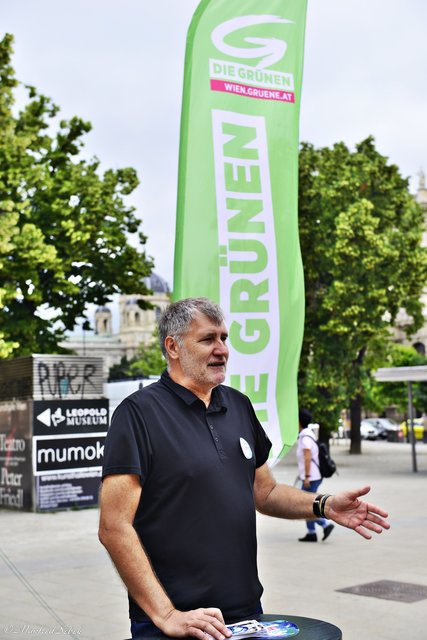 
Rüdiger Maresch, Umweltsprecher der Grünen Wien