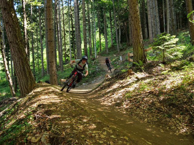 Im Frühjahr neu eröffnet wurde der Peter Sagan Trail in Lienz.