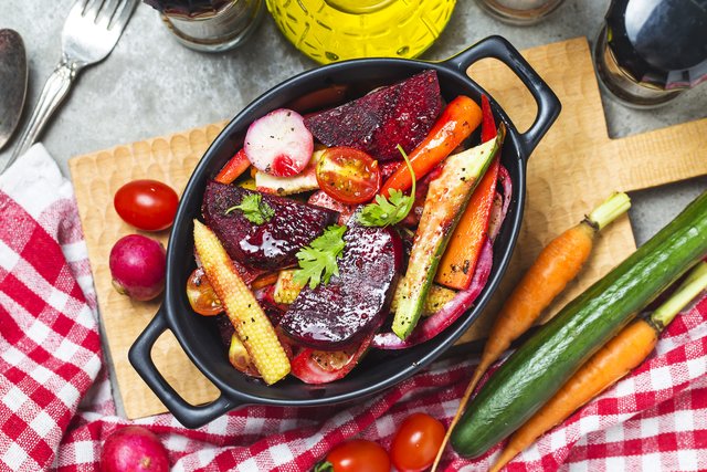 Grillgemüse ist nicht nur für Vegetarier ein Genuss | Foto: dashu83 / Freepik