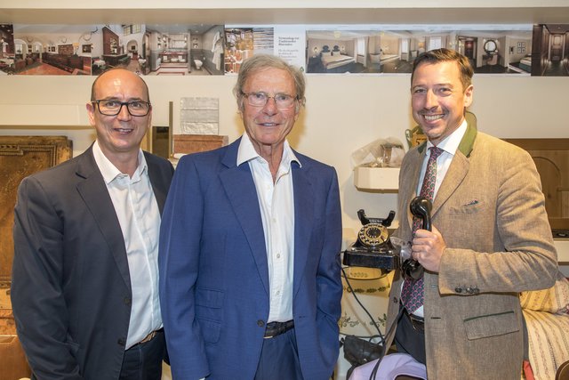 Karsten Sippel, Hans-Peter Wild und Wolfgang Putz | Foto: Hotel Goldener Hirsch