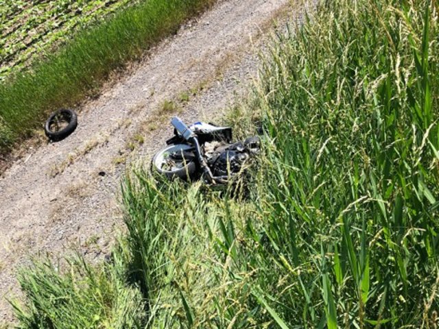 Einer der beiden Motorradfahrer kam durch den Unfall ums Leben.  | Foto: FF Klingenbach